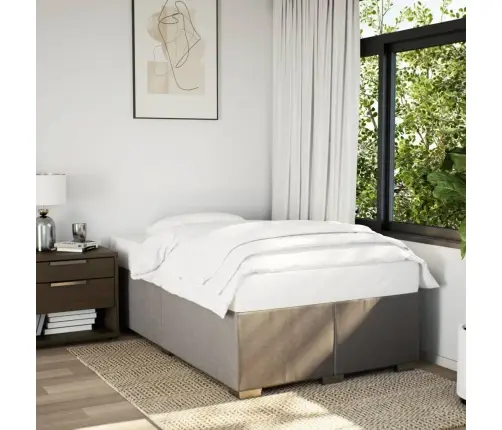 Lovos Rėmas Be Čiužinio, Taupe Spalvos, 120X200cm Audinys