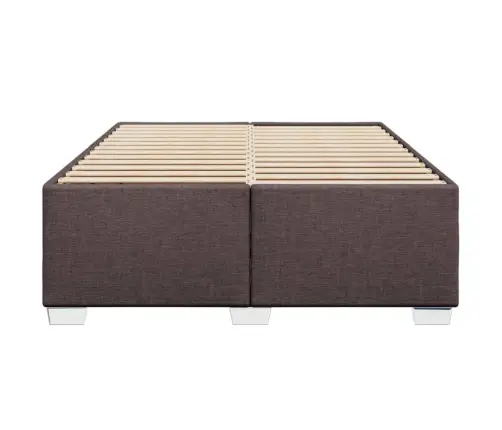 Voodiraam Ilma Madratsita, Tumepruun, 160X200 cm Kangas