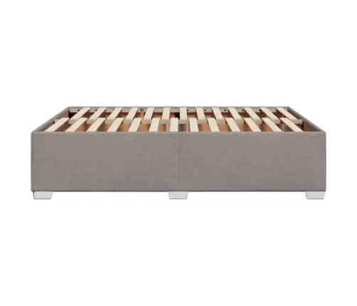 Voodiraam Ilma Madratsita, Pruunikashall, 160X200 cm Kangas