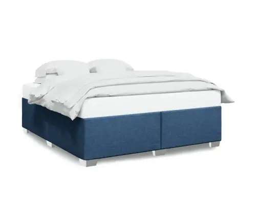 Voodiraam Ilma Madratsita, Sinine, 180X200 cm Kangas