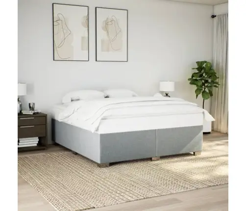 Voodiraam Ilma Madratsita, Helehall, 200 X 200 cm Kangas