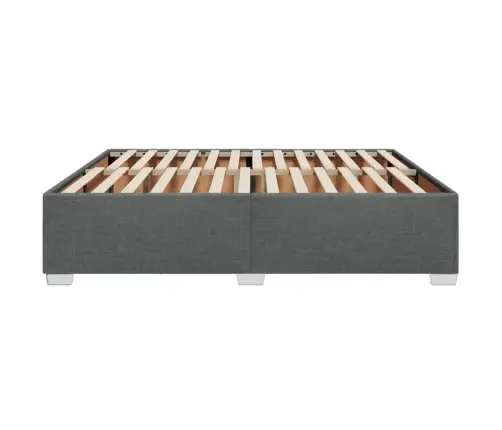 Lovos Rėmas Be Čiužinio, Tamsiai Pilkas, 200X200cm Audinys