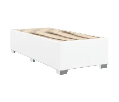 Gultas Rāmis, Balts, 80X200 Cm, Mākslīgā Āda Vidaxl