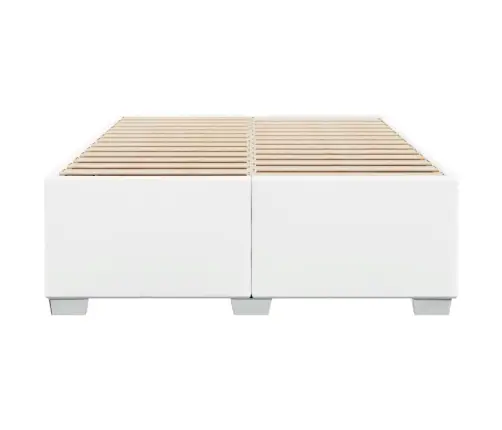 Lovos Rėmas, Baltos, 140X190 cm Dirbtinė Oda