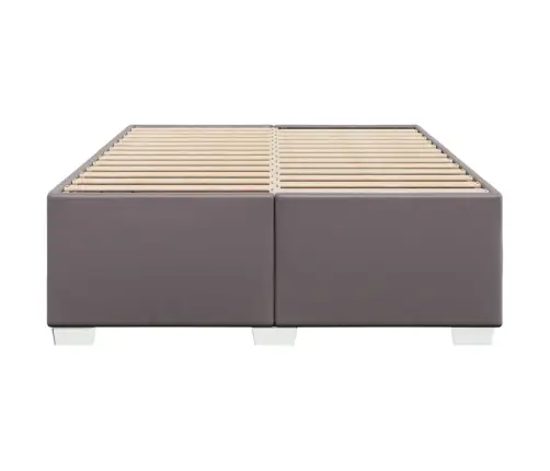 Voodiraam, Hall, 140X200 cm Kunstnahk