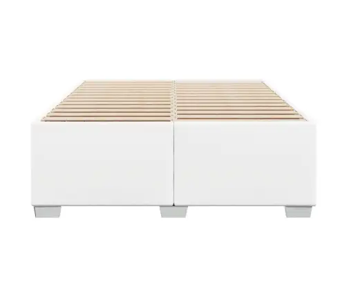 Lovos Rėmas, Baltos, 160X200cm Dirbtinė Oda