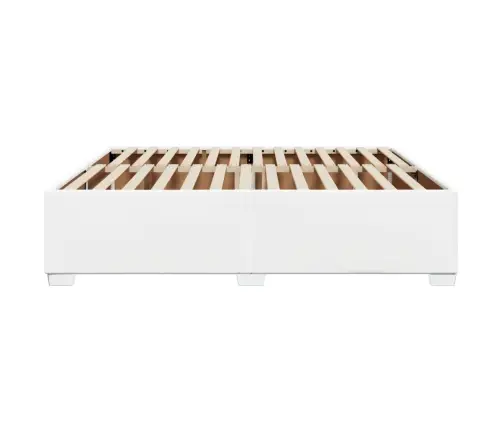 Gultas Rāmis, Balts, 180X200 Cm, Mākslīgā Āda Vidaxl