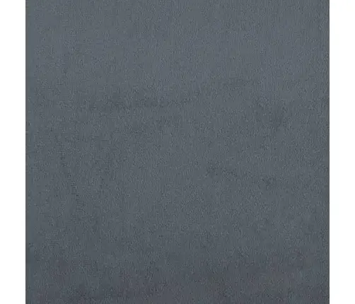 Gulta Bez Matrača, Tumši Pelēks, 160X200 Cm, Samts Vidaxl