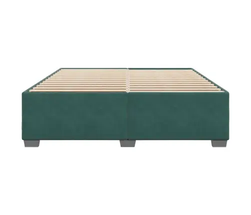 Voodiraam Ilma Madratsita Tumeroheline 200X200 Cm Samet