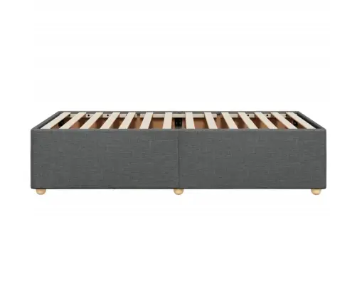 Lovos Rėmas Be Čiužinio, Tamsiai Pilkas, 80X200cm Audinys