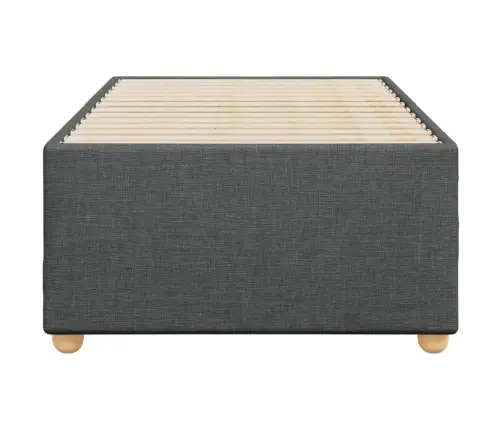 Lovos Rėmas Be Čiužinio, Tamsiai Pilkas, 90X190cm Audinys