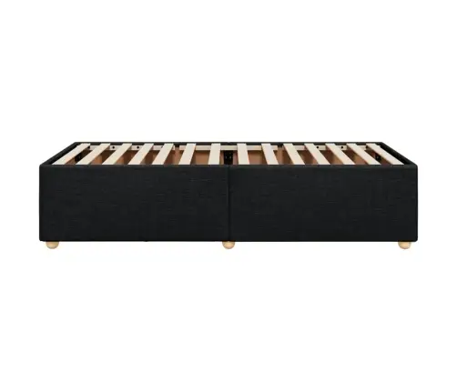 Voodiraam Ilma Madratsita , Must, 90X190cm Kangas