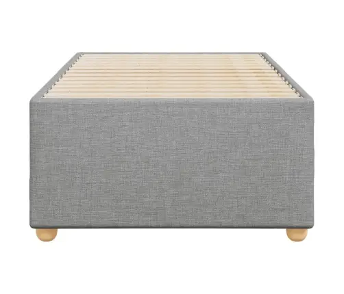 Lovos Rėmas Be Čiužinio, Šviesiai Pilkas, 90X200cm Audinys