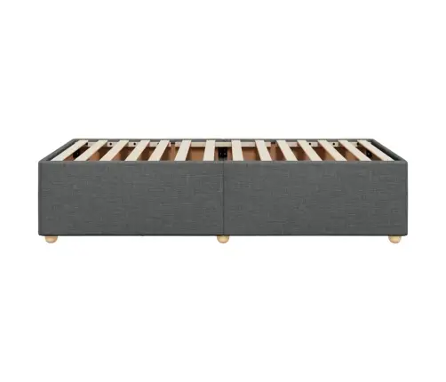 Lovos Rėmas Be Čiužinio, Tamsiai Pilkas, 90X200cm Audinys