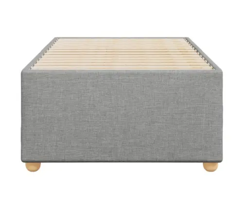 Voodiraam Ilma Madratsita, Helehall, 100X200 cm Kangas