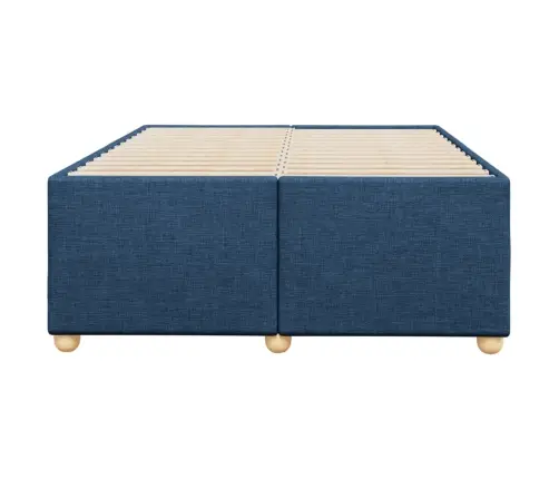 Lovos Rėmas Be Čiužinio, Mėlynas, 120X190cm Audinys