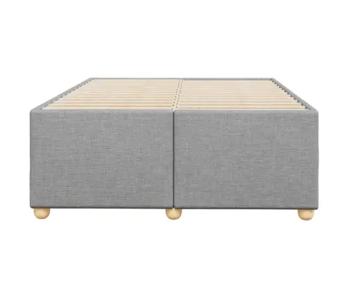 Lovos Rėmas Be Čiužinio, Šviesiai Pilkas, 120X200cm Audinys