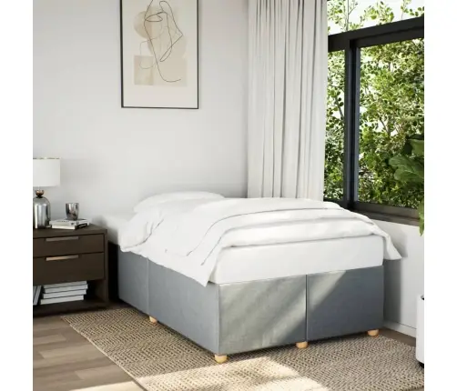 Lovos Rėmas Be Čiužinio, Šviesiai Pilkas, 120X200cm Audinys