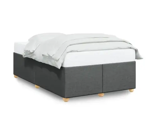 Voodiraam Ilma Madratsita, Tumehall, 120X200 cm Kangas