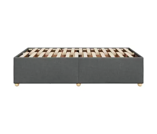 Voodiraam Ilma Madratsita, Tumehall, 120X200 cm Kangas