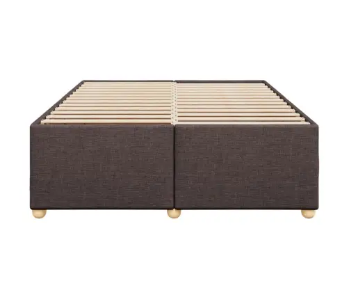 Lovos Rėmas Be Čiužinio, Tamsiai Rudas, 140X190cm Audinys