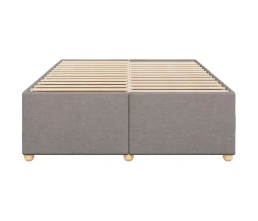 Voodiraam Ilma Madratsita, Pruunikashall, 140X190 cm Kangas