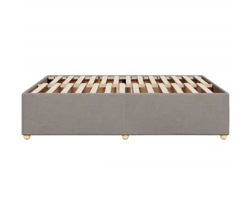 Voodiraam Ilma Madratsita, Pruunikashall, 140X190 cm Kangas