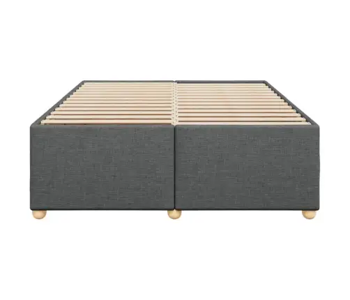 Lovos Rėmas Be Čiužinio, Tamsiai Pilkas, 140X200cm Audinys