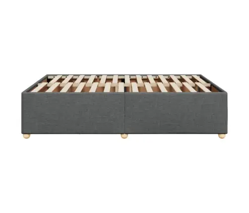 Lovos Rėmas Be Čiužinio, Tamsiai Pilkas, 140X200cm Audinys