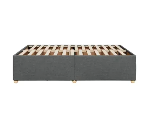 Voodiraam Ilma Madratsita, Tumehall, 160X200 cm Kangas