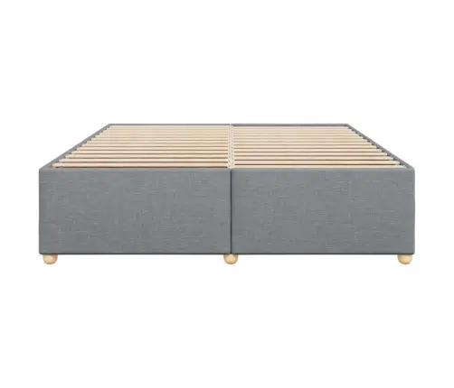 Lovos Rėmas Be Čiužinio, Šviesiai Pilkas, 180X200cm Audinys