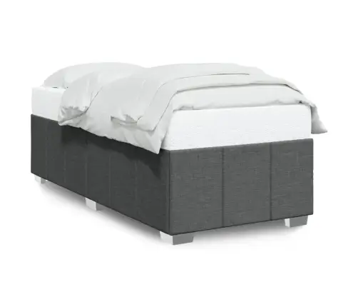 Lovos Rėmas Be Čiužinio, Tamsiai Pilkas, 80X200cm Audinys