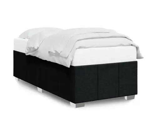 Lovos Rėmas Be Čiužinio, Juodas, 80X200 cm Audinys