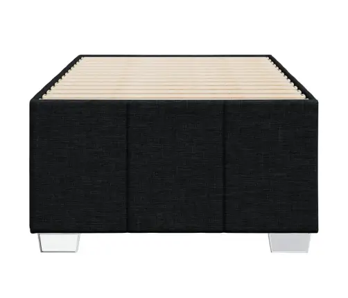 Lovos Rėmas Be Čiužinio, Juodas, 80X200 cm Audinys