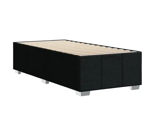 Lovos Rėmas Be Čiužinio, Juodas, 90X200 cm Audinys