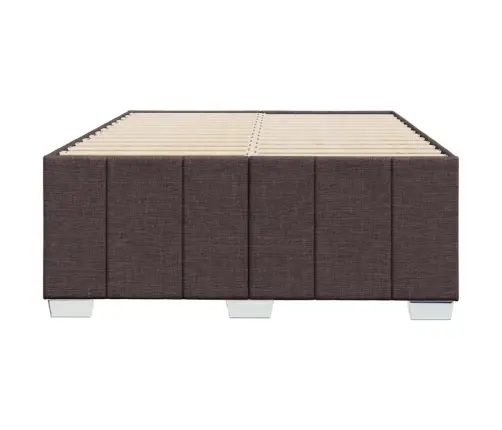 Lovos Rėmas Be Čiužinio, Tamsiai Rudas, 120X200cm Audinys