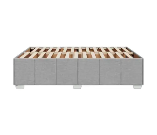 Voodiraam Ilma Madratsita, Helehall, 140X200 cm Kangas