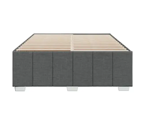 Lovos Rėmas Be Čiužinio, Tamsiai Pilkas, 140X200cm Audinys