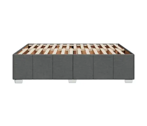 Lovos Rėmas Be Čiužinio, Tamsiai Pilkas, 140X200cm Audinys