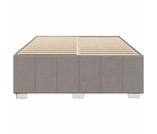 Voodiraam Ilma Madratsita, Pruunikashall, 160X200 cm Kangas