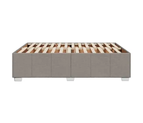 Voodiraam Ilma Madratsita, Pruunikashall, 160X200 cm Kangas