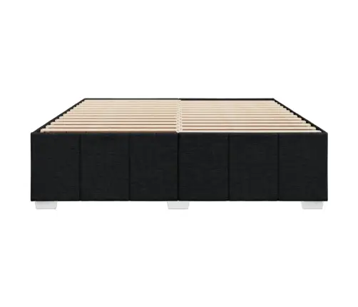 Voodiraam Ilma Madratsita, Must, 180X200 cm Kangas