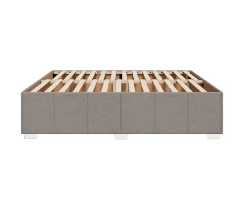 Voodiraam Ilma Madratsita, Pruunikashall, 180X200 cm Kangas