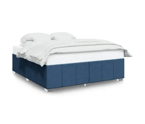 Voodiraam Ilma Madratsita, Sinine, 180X200 cm Kangas