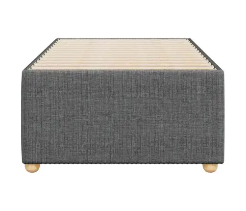 Gultas Rāmis Bez Matrača, Tumši Pelēks, 80X200 Cm, Audums Vidaxl