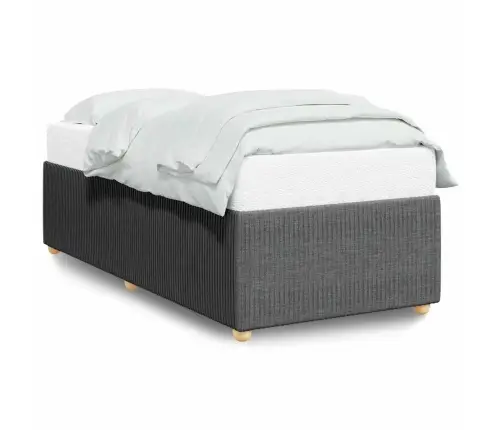 Voodiraam Ilma Madratsita Helehall, 90X190 Cm Kangas