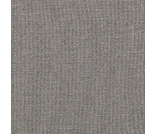 Gultas Rāmis Bez Matrača, Pelēkbrūns, 90X190Cm Audums Vidaxl