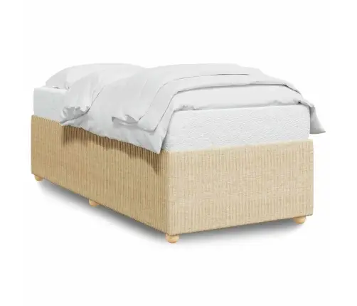 Voodiraam Ilma Madratsita , Kreemjas, 90X190cm Kangas