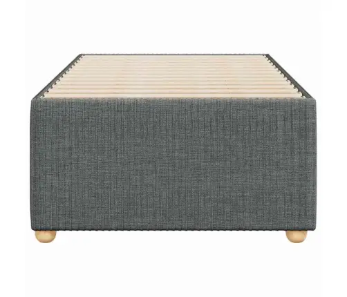 Voodiraam Ilma Madratsita, Tumehall, 100X200 cm Kangas