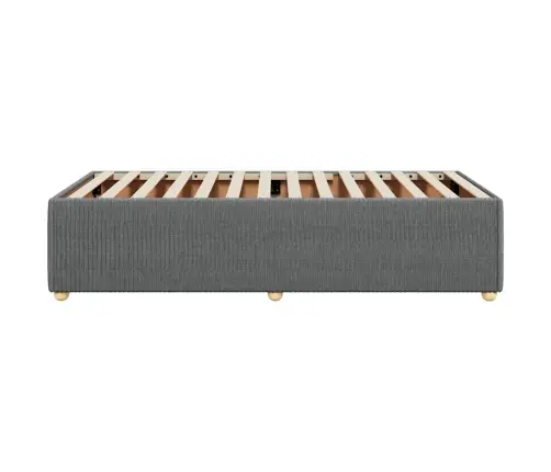 Voodiraam Ilma Madratsita, Tumehall, 100X200 cm Kangas